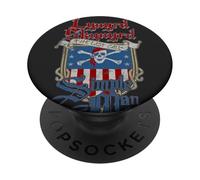 Lynyrd Skynyrd Simple Man Cruise US Flag Pirate Rock Classic PopSockets Adhesive PopGrip