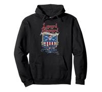 Lynyrd Skynyrd Simple Man Cruise US Flag Pirate Rock Classic Pullover Hoodie