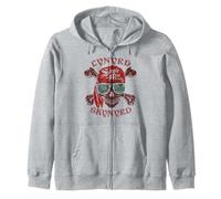 Lynyrd Skynyrd Skull Crossbones Simple Man Pirate Retro Rock Zip Hoodie