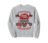 Lynyrd Skynyrd Skull Crossbones Simple Man Pirate Rock Retro Sweatshirt