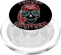 Lynyrd Skynyrd Skull Stencil Simple Man Pirate Vintage Rock PopSockets PopGrip for MagSafe