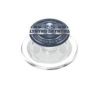 Lynyrd Skynyrd Southern Rock Hat Logo Silver 70s Biker Rock PopSockets PopGrip for MagSafe