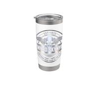 Lynyrd Skynyrd Southern Rock Hat Logo Silver 70s Biker Rock Stainless Steel Insulated Tumbler