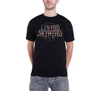 Lynyrd Skynyrd Stars & Stripes T-Shirt in Black | Size: XL Lynyrd Skynyrd Black XL