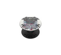 Lynyrd Skynyrd Support Southern Rock Band Vintage Logo 70s PopSockets Adhesive PopGrip