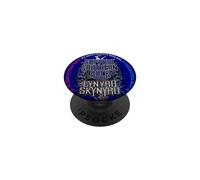 Lynyrd Skynyrd Support Southern Rock Vintage 70s Biker Retro PopSockets Adhesive PopGrip