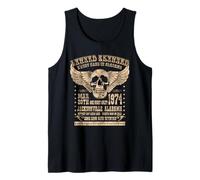 Lynyrd Skynyrd Sweet Home Alabama 74 Rock Festival 70s Biker Tank Top
