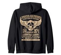 Lynyrd Skynyrd Sweet Home Alabama 74 Rock Festival 70s Biker Zip Hoodie