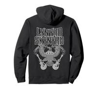 Lynyrd Skynyrd Sweet Home Alabama Guitar Eagle US Flag Retro Pullover Hoodie