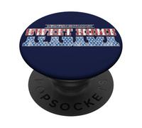 Lynyrd Skynyrd Sweet Home Alabama Stars Stripes Rock US Flag PopSockets Adhesive PopGrip