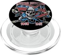 Lynyrd Skynyrd Tour 1987 Vintage USA Flag Southern Rock Band PopSockets PopGrip for MagSafe