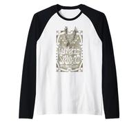 Lynyrd Skynyrd Vintage Eagle LA 1973 Rock Concert Gifts Raglan Baseball Tee