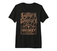 Lynyrd Skynyrd Whiskey Pure Southern Classic Rock Retro Logo Premium T-Shirt