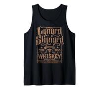 Lynyrd Skynyrd Whiskey Pure Southern Classic Rock Retro Logo Tank Top