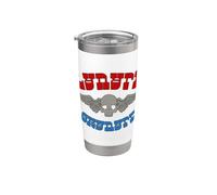 Lynyrd Skynyrd Winged Skull Logo Retro 60s 70s Rock Classic Stainless Steel Insulated Tumbler