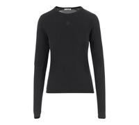 Lyocell Hemp Crew Neck Jersey Black - female - By Malene Birger - Round-neck Knitwear - Black - S - Knitwear S
