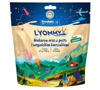 Lyommy Freeze-dried Food Orzo pasta with pesto and vegan chicken 97 g/473 kcal