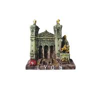 Lyon France 3D Fridge Magnet Souvenir Gift,Resin Handmade Lyon Refrigerator Magnet Home & Kitchen Decoration Collection