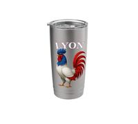 Lyon France Français Souvenir Article Stainless Steel Insulated Tumbler