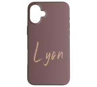 Lyon France Vintage elegant design Case for iPhone 16 Plus