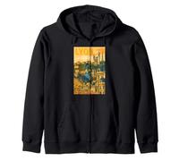 Lyon impression Zip Hoodie