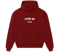 Lyon Ou Men's Hoodie - Red / L