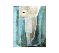 Lyonel Feininger Canvas Wall Art The Spell Poster famous art prints on Canvas Oil Paintings Reproduction artwork for Home Office Decorations65x50cm(26x19in) Canvas only