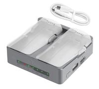 LYONGTECH 45W Dual Battery Charger with Storage Charge for DJI Neo 2 Drone | Two-Way Charging Hub,Fast Charge Two Batteries Accessories