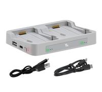 LYONGTECH 65W Two-Way Battery Charger with Storage Charge for DJI Flip Drone,Dual Charging Hub,Charge 2 Batteries Accessories