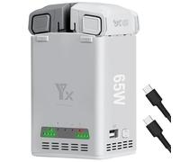 LYONGTECH 65W Two-Way Battery Charger with Storage Charge for DJI Mini 5 4 3 Drone,Dual Charging Hub,Charge 2 Batteries Accessories