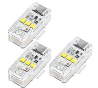 LYONGTECH Drone Strobe Light,Night Flying Anti Collision Lights,LED Flash Lamp for DJI Lito 1 X1,Flip,Neo,Mini 5 3 4 Pro 4K 2 SE,Air 3S 3 2 2S,Mavic 3 2,Spark,FPV,Avata 2 360,EVO Accessories(3 PCS)