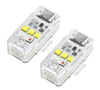 LYONGTECH Drone Strobe Lights,Night Flying Anti Collision Light,LED Flash Lamp for DJI Neo,Flip,Mini 5/3/4 Pro,Mini 4K/SE/2,Air 3S/3/2/2S,Mavic 3/2/Spark/FPV/Avata 2/EVO Accessories(2 PCS)