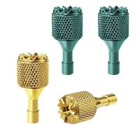 LYONGTECH Joy Sticks for DJI RC,RC 2(Air 3S/3,Mini 5/4/3 Pro,Mini 3,Flip,Neo,Mavic 3 Classic/Pro),Aluminum Control Joystick Thumb Drone Accessories (Gold+Green)