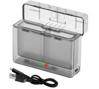 LYONGTECH LP-E10 Dual Battery Charger for Canon EOS Rebel T7,T6,T5,T3,T100,4000D,3000D,2000D,1500D,1300D,1200D,1100D,Kiss X50 X70 X80 X90,LC-E10C/LC-E10/LC-E10E For LP E10 Batteries,Fast Charge