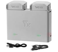LYONGTECH Parallel Battery Charger with Storage Charge for DJI Mini 4/3 Pro Drone,Two-Way Charging Hub,Fast Charge 2 Batteries Accessories