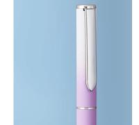 LYONPIKE Pen erasable pen for elementary school students, third grade, metal, dark pointed, upright posture, thin head, 0.38 beginner