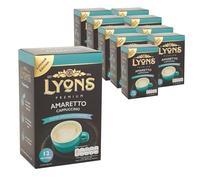 Lyons Amaretto Cappuccino Instant Coffee 10 Pack (120 Sachets)