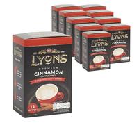 Lyons Cinnamon Cappuccino Instant Coffee 10 Pack (120 Sachets)