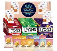 Lyons Coffee Gift Set - 24 Coffee Bags, Border Biscuits & Stroopwafels