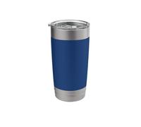 Lyons Deep Blue Elegant Aesthetic Solid Color Sophisticated Stainless Steel Insulated Tumbler