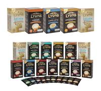 Lyons Instant Coffee Sachets - Custom 5 Pack, 5 Flavours, 1 Box Of Each