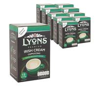 Lyons Irish Cream Cappuccino Instant Coffee 10 Pack (120 Sachets)