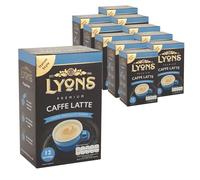 Lyons Premium Caffe Latte Instant Coffee 10 Pack (120 Sachets)