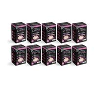 Lyons Premium Cappuccino Unsweetened Instant Coffee x 12 Sachets - 10 Pack