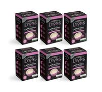 Lyons Premium Cappuccino Unsweetened Instant Coffee x 12 Sachets - 6 Pack