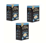 Lyons Premium Instant Caffe Latte Coffee x 12 Sachets 15g - 3 Packs