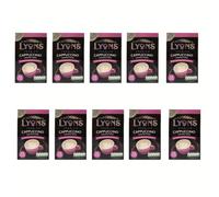 Lyons Premium Instant Coffee Assorted Flavours+ FabFinds Mystery Mug (10, Cappuccino Unsweetened)