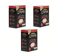 Lyons Premium Instant Coffee Assorted Flavours+ FabFinds Mystery Mug (3, Cappuccino)