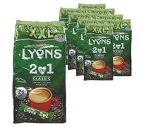 Lyons XXL 2 in 1 Instant Coffee & Milk in One - 8 Pack (192 Sachets)