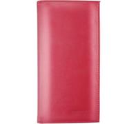 LYOOmaLL Checkbook Cover For Women & Men, RFID Blocking Checkbook Holder Wallet for Duplicate Checks, Deep red, Modern